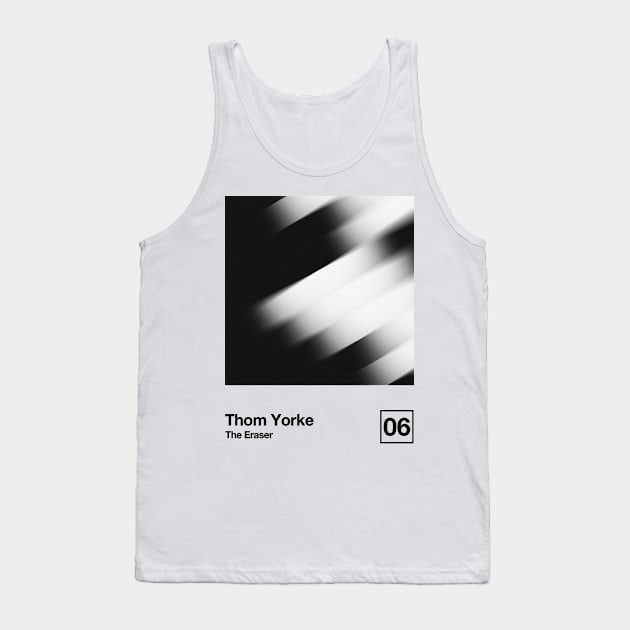 The Eraser / Minimalist Style Graphic Artwork Design Tank Top by saudade